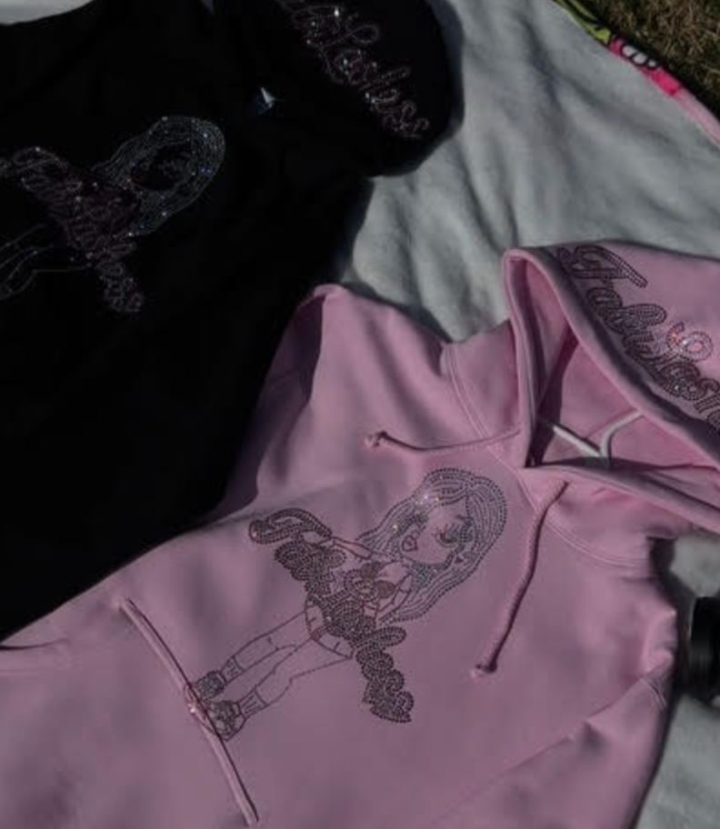 Rhinestones Hoodies