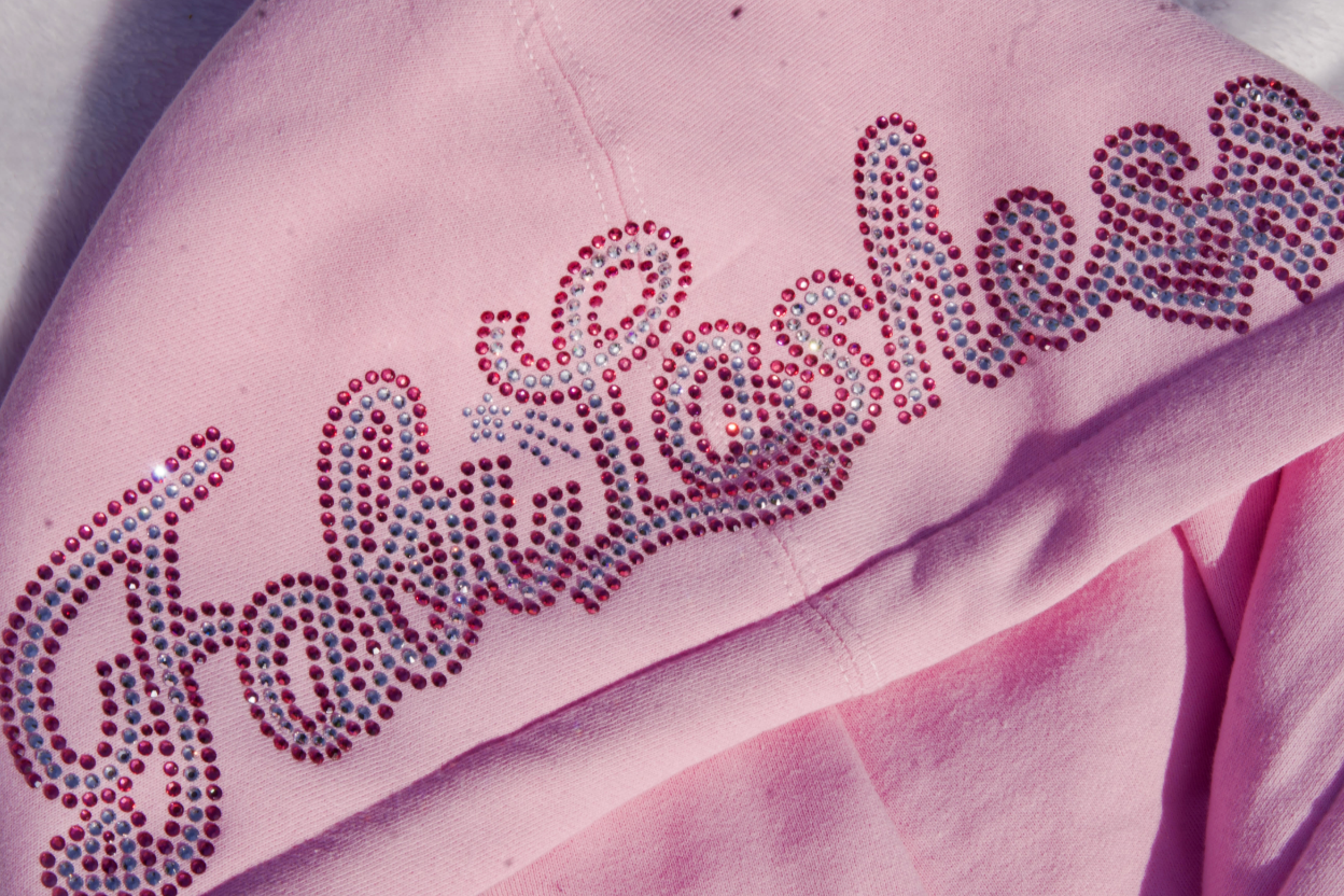 Rhinestones Hoodies
