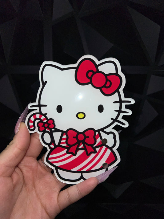 Candy Cane Hello Kitty Lash Tile